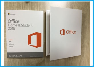 Orijinal Microsoft Office 2016 Pro Ev ve İş Ürünleri Anahtar Kartı / PKC / Perakende Sürümü